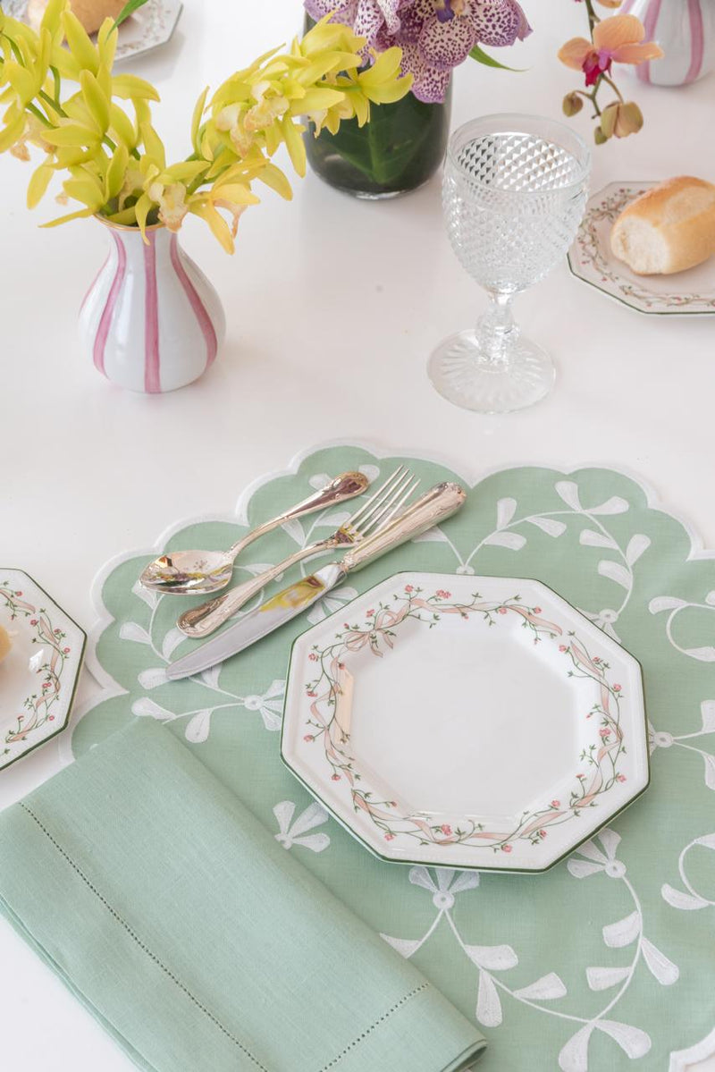 Classic - Celadon Linen Napkin & Placemat