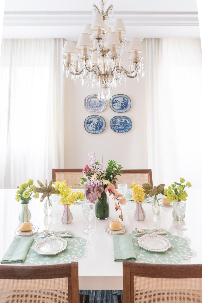 Classic - Celadon Linen Napkin & Placemat