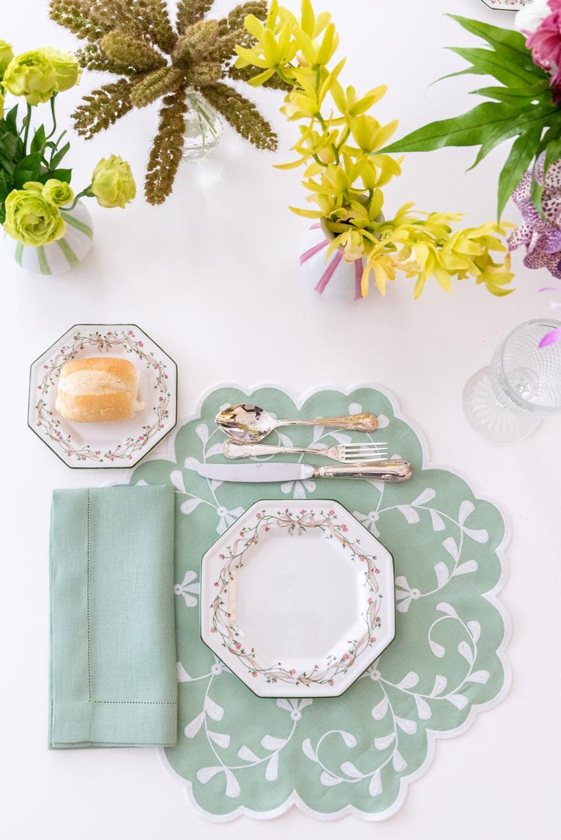 Classic - Celadon Linen Napkin & Placemat