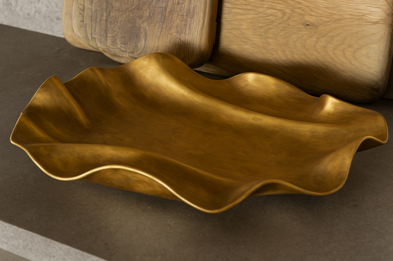 Melia - Brass Platter