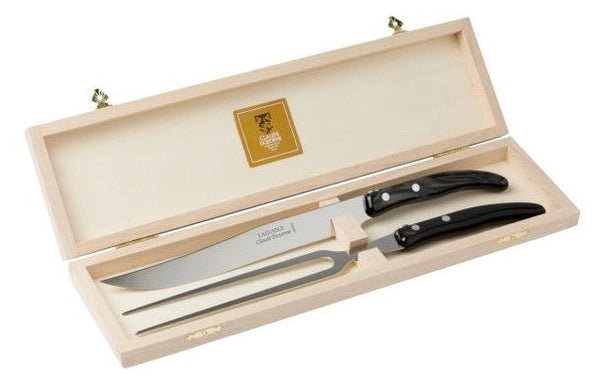 Berlingot - Boxed Carving Handle Grey (Set of 2)