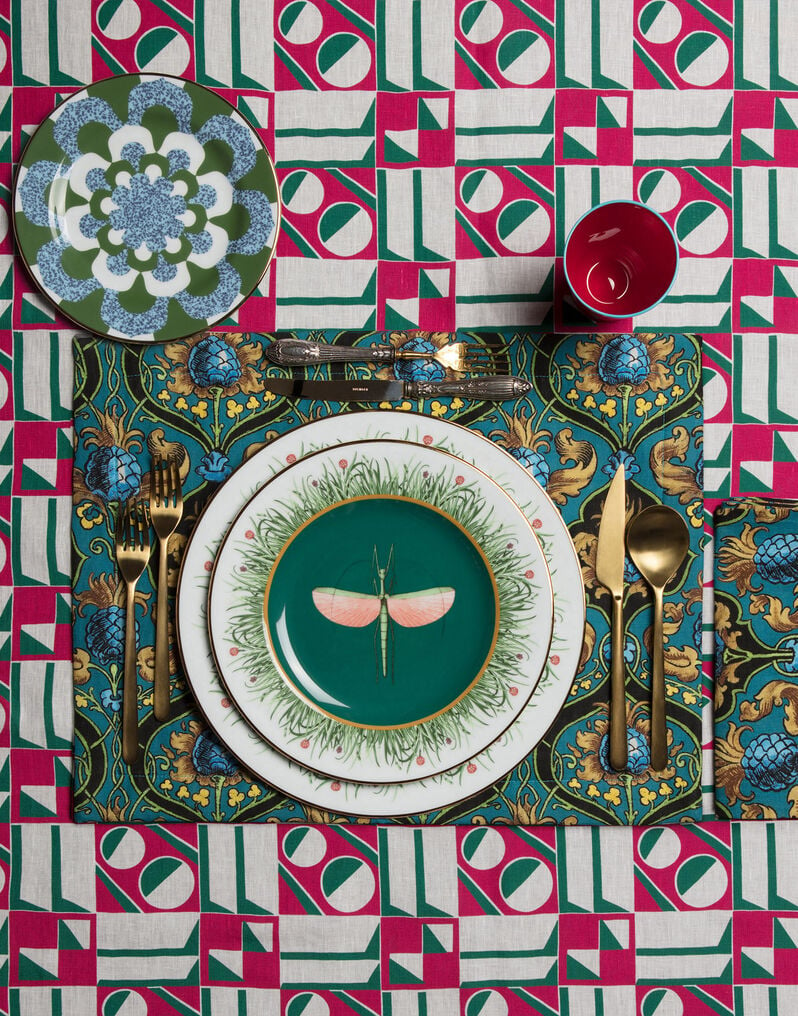Mosaico Green - Dessert Plate