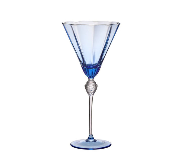 Daphne - Blue Wine Glass (Set of 4)