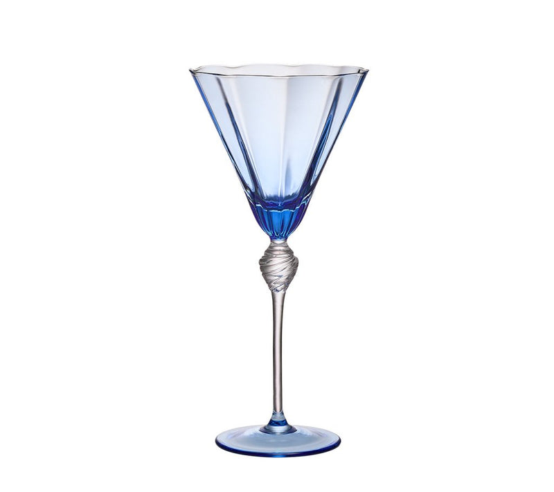 Daphne - Blue Wine Glass (Set of 4)