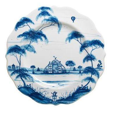 Country Estate Delft Blue - Dessert/Salad Plate Conservatory (Set of 6)