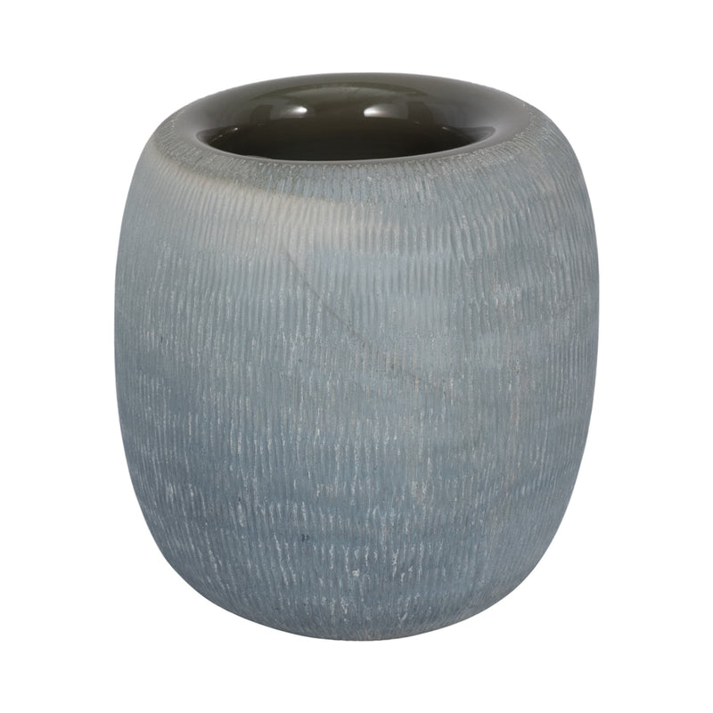 Cadmus - Small Blue Glass Vase