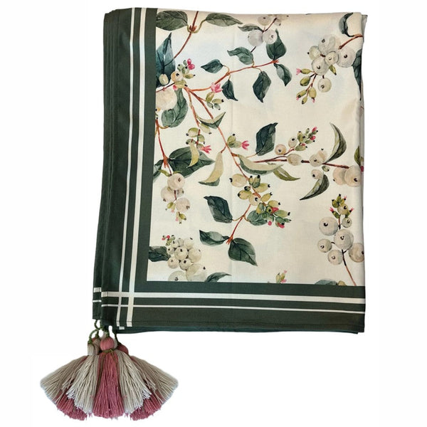 Flower - F15  Tablecloth- 175"x60"