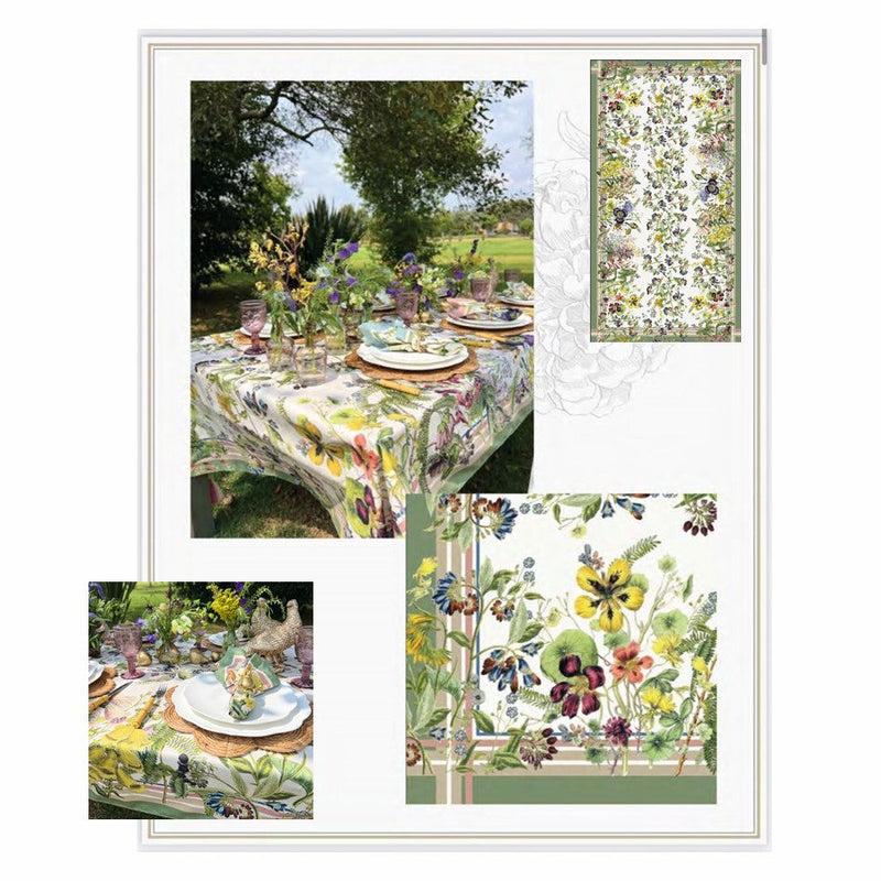 Flower - F295 Tablecloth 138"x60"