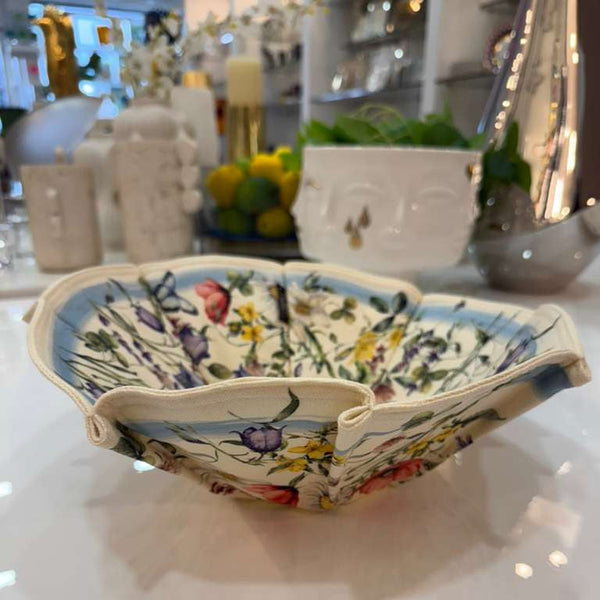 Flower - F364 Bread Basket Light Blue