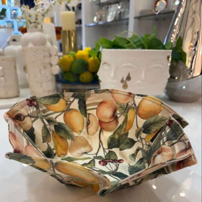 Fruit - F375 Lemon & Peach Bread Basket Cream