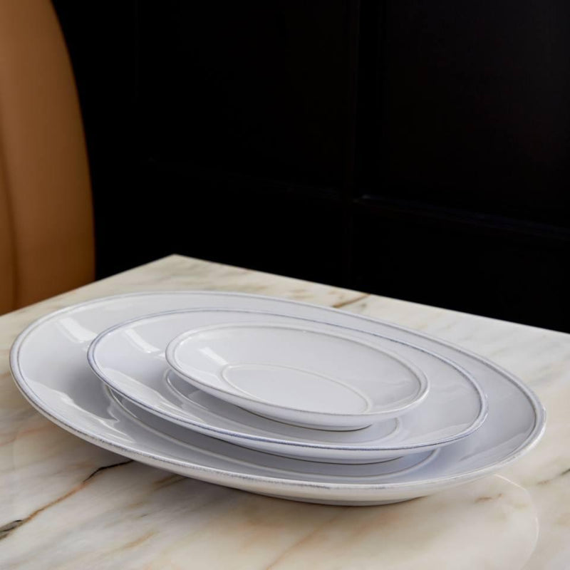 Friso white - Oval platter 12"