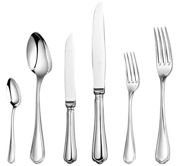 Spatours - Silver Plated - Flatware Place Setting (Set of 36)