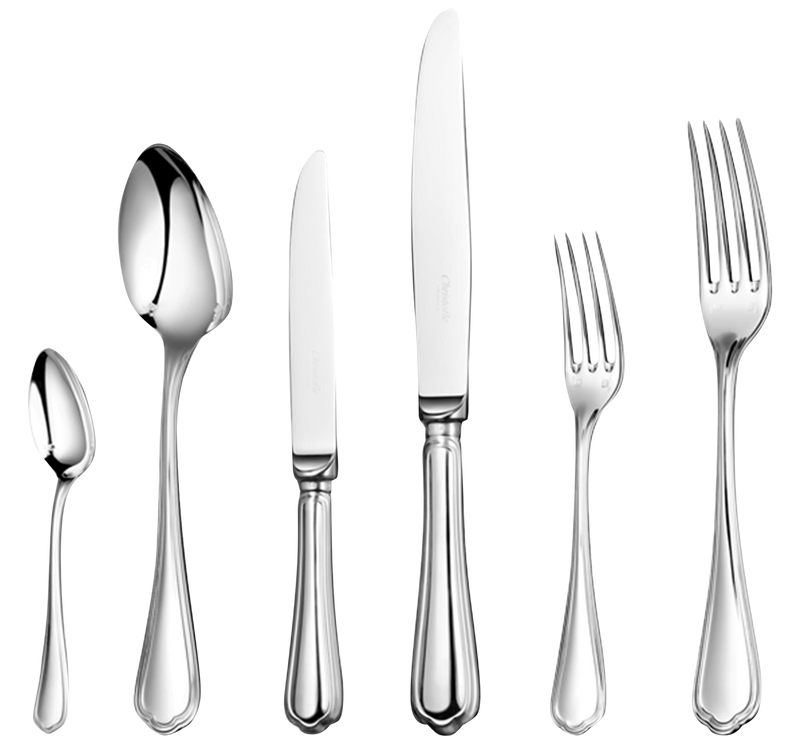 Spatours - Silver Plated - Flatware Place Setting (Set of 36)
