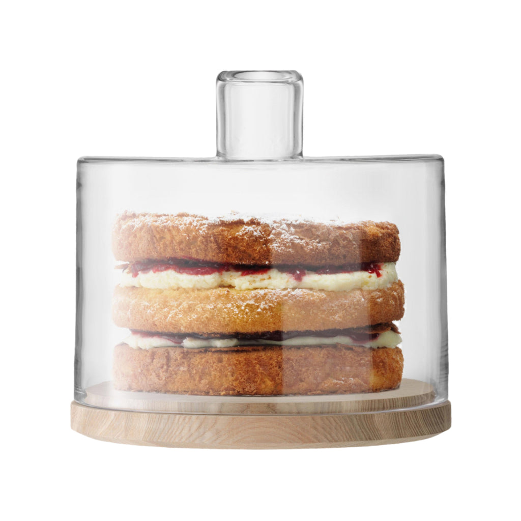 Lotta - Cake / Cheese Dome & Ash Base – Il'argento Registry Lotta - Cake / Cheese Dome & Ash Base – Il'argento Registry