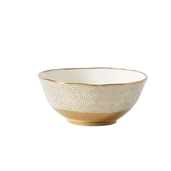 Sensu - White and Gold - Small Bowl (Set of 4)