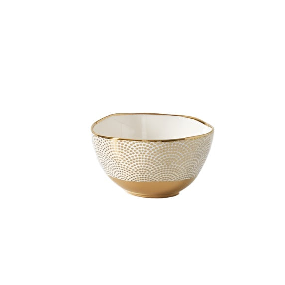Sensu - White and Gold - Snack Bowl (Set of 4)