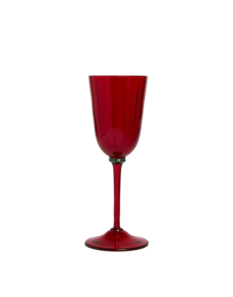 Rainbow - Wine Murano Glasses (Set of 8)