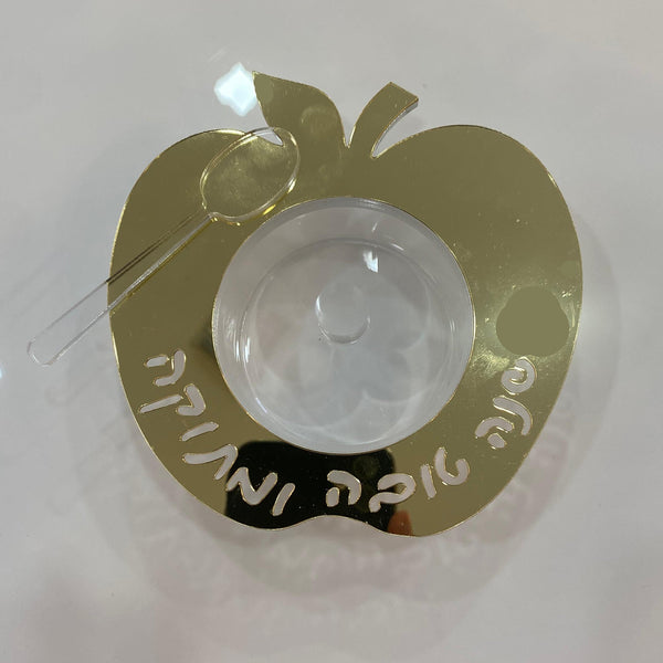 Honey Jar - Acrylic Apple Shape