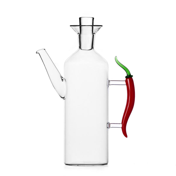 Vegetables - Big Oil Bottle with Handle Chili Pepper