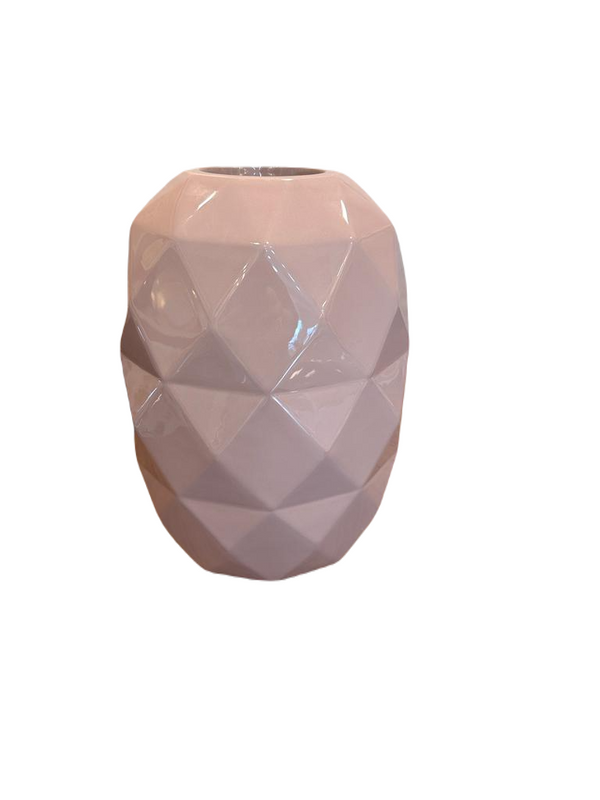 Cut  Vase Chic Pink Total Glossy