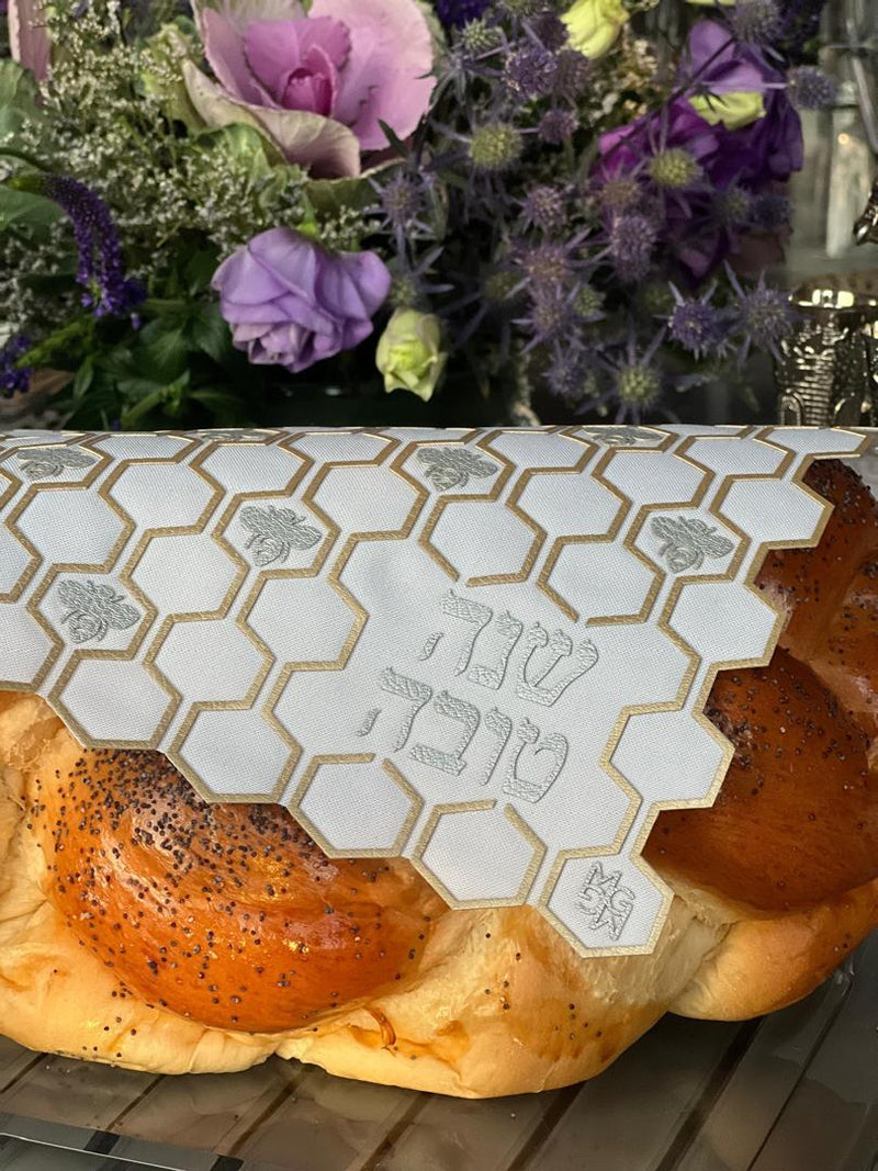 Bee - Cover Gold Shana Tova Silver / Grey