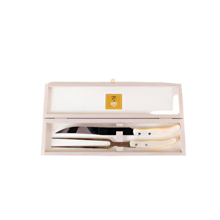 Berlingot - Boxed Carving Handle Natural (Set of 2)
