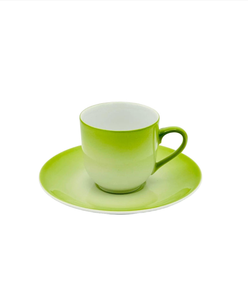 Nuage Green - Coffee Saucer (Set of 2)