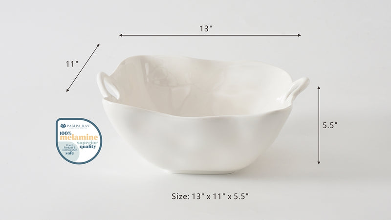 Ivy - White - Extra Large Bowl