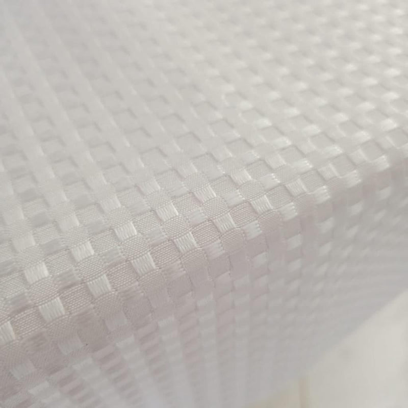Prado - White Tablecloth 60"x138"