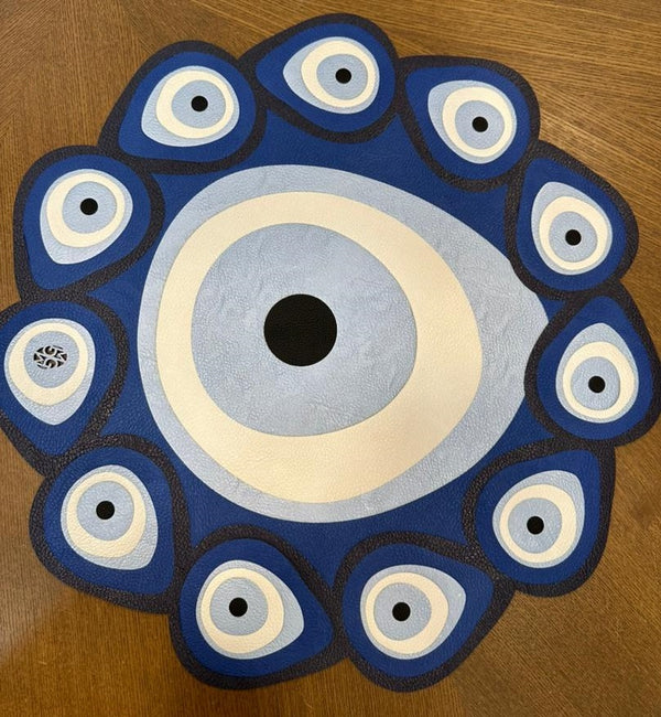 Turkish Eye - Placemat Blue / Carbon
