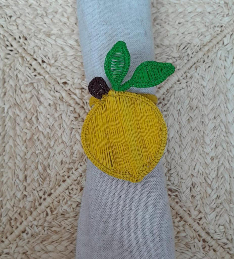 Lemon - Napkin Rings