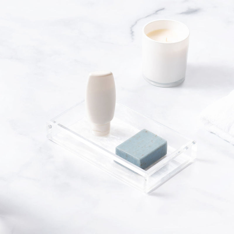 Guest - Towel Tray Crystal Clear