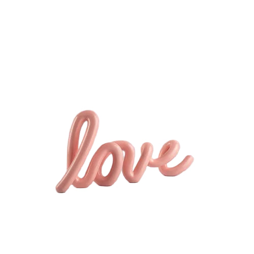 Love - Sculpture Pink