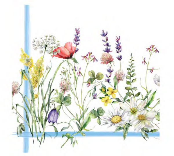 Flower - F364  Tablecloth 122"x60"