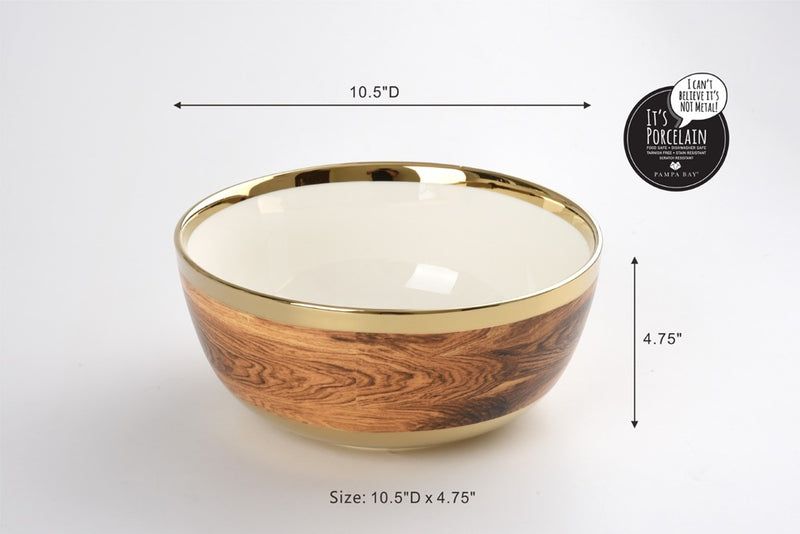 Madera - Gold - Large Bowl