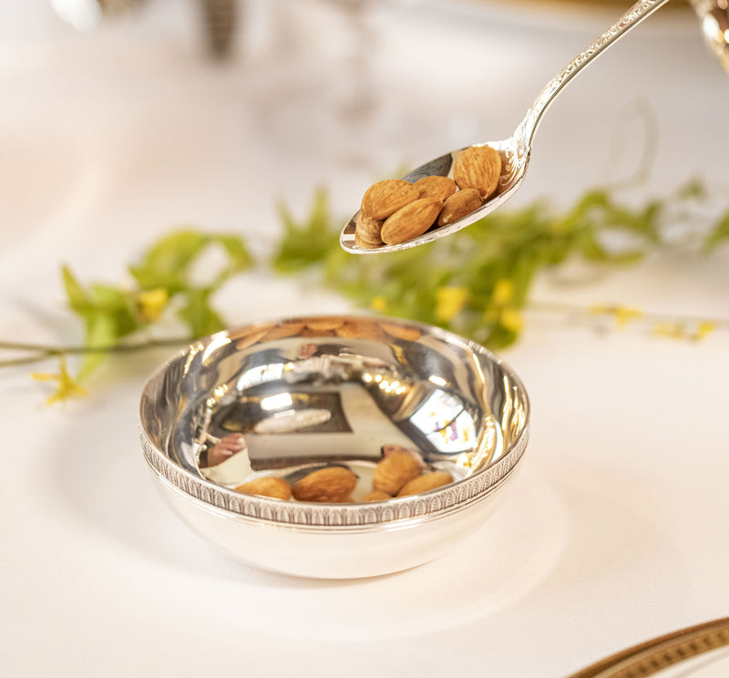 Malmaison - Silver Plated Round Bowl, Small