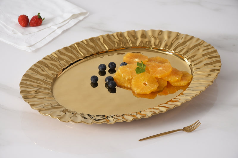 Mascali - Gold - Large Platter