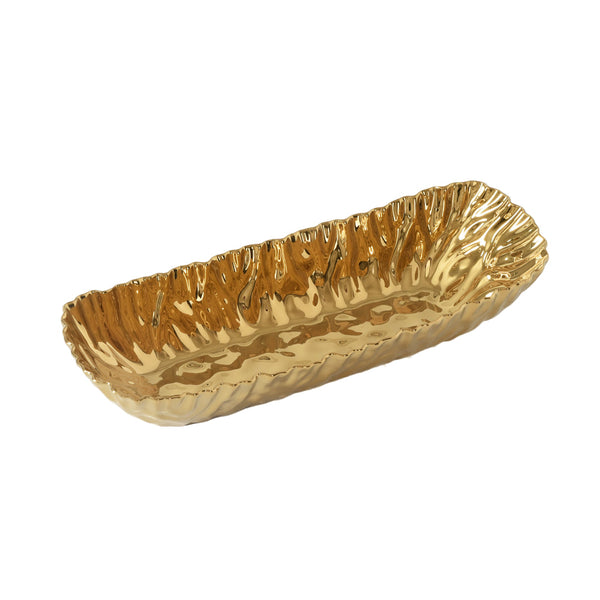 Mascali - Gold - Deep Rectangular Server