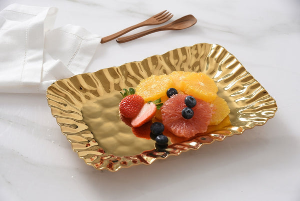 Mascali - Gold - Small Deep Tray