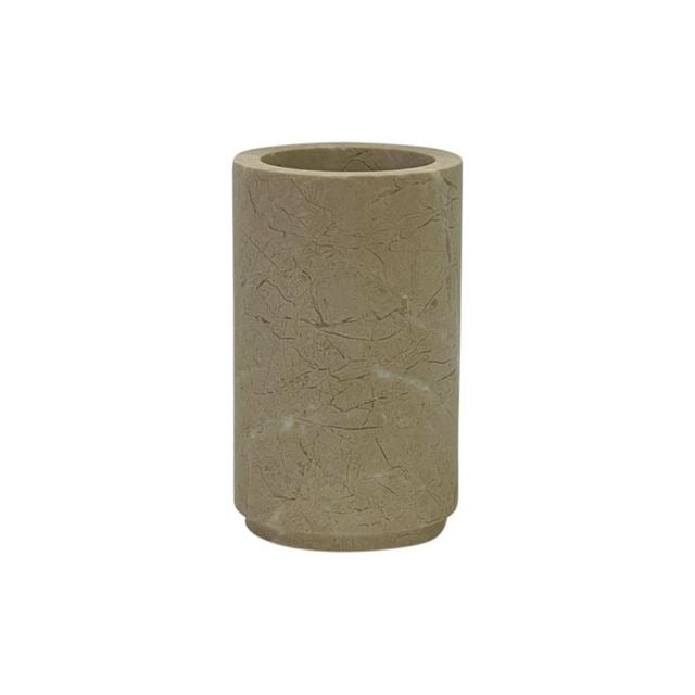 Eris - Tumbler Cylindrical Verona Beige Marble Honed Finish