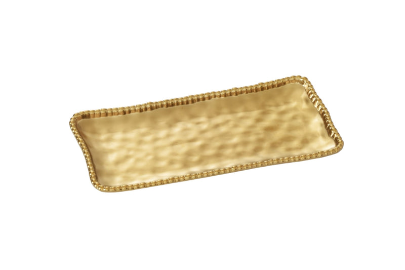 Monte Carlo - Gold - Medium Rectangular Tray