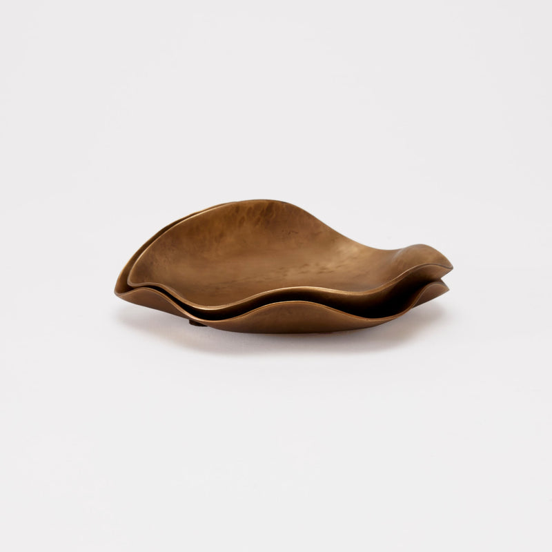 Misla - Brass Saucer (Set of 2)