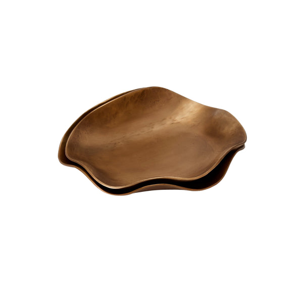 Misla - Brass Saucer (Set of 2)