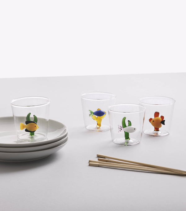 Marine Garden - Tumblers Assorted Fishes (Set of 6)
