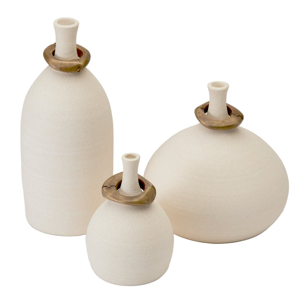 Mona - Blanc Vessels (Set of 3)