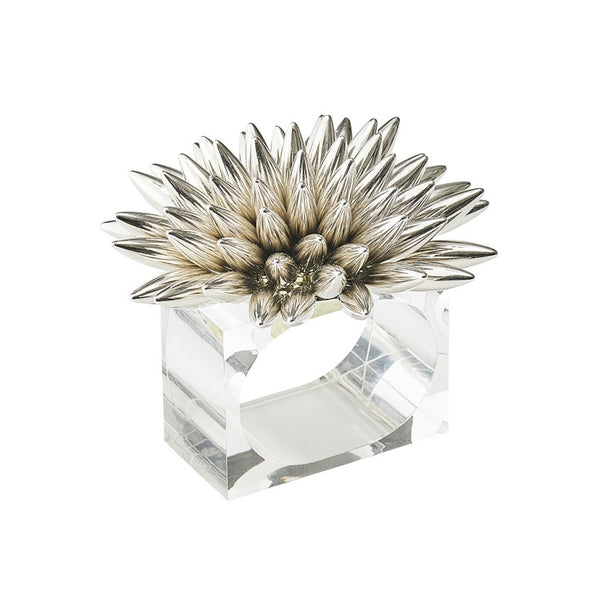 Stellar - Napkin Ring Silver (Set of 4)