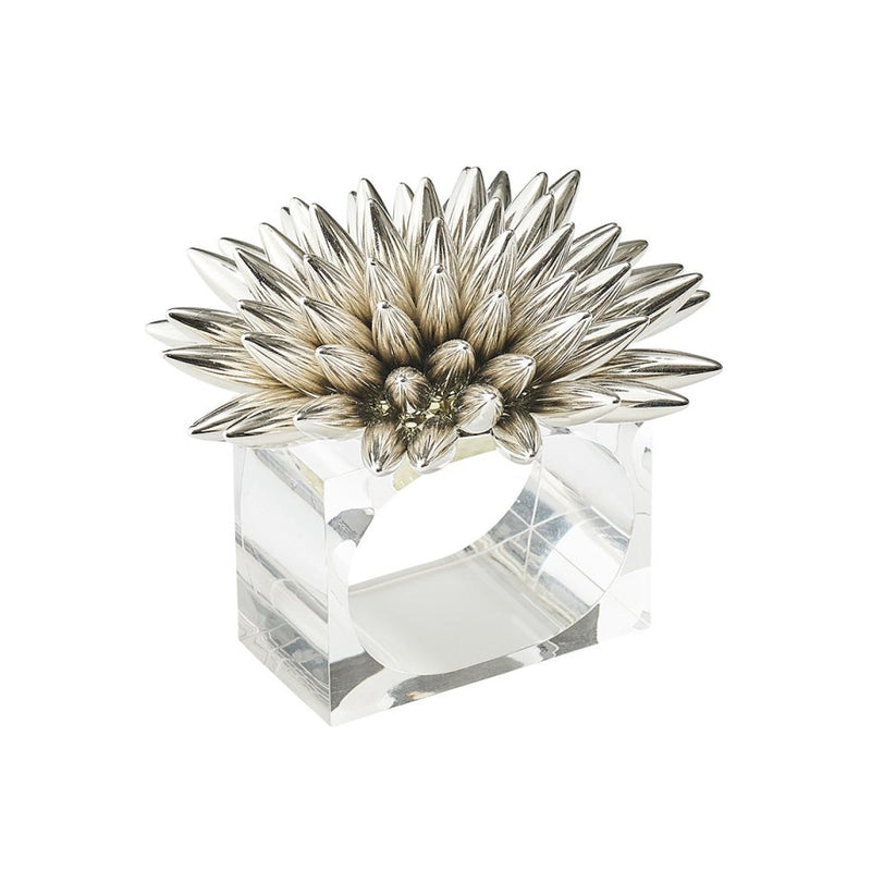 Stellar - Napkin Ring Silver (Set of 4)