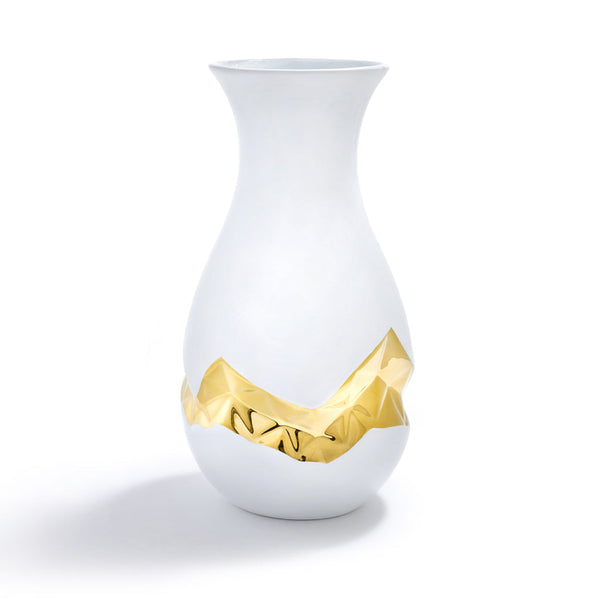 Talianna - Oro Vase White