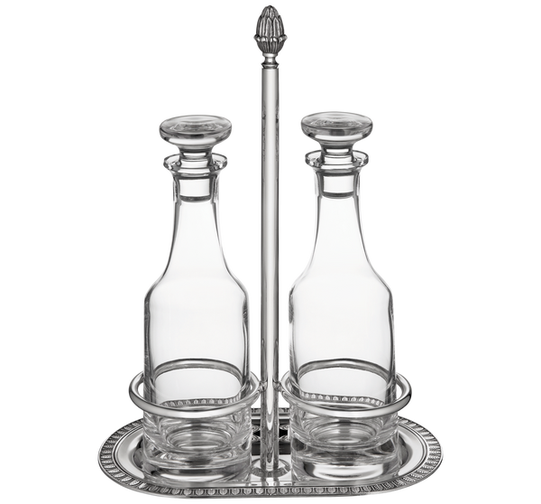 Malmaison - Silver Plated Oil & Vinegar Cruet