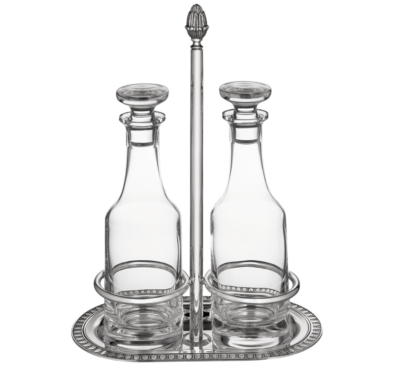 Malmaison - Silver Plated Oil & Vinegar Cruet